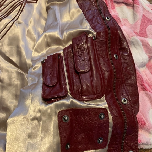 Leather jacket